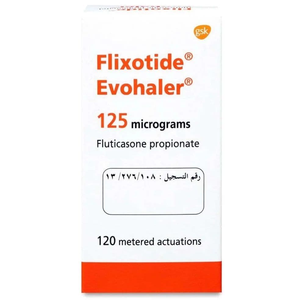 Flixotide Evohaler 125 Mcg 120 Doses