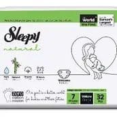 Sleepy Natural Diapers No. 7 32'S (63773)