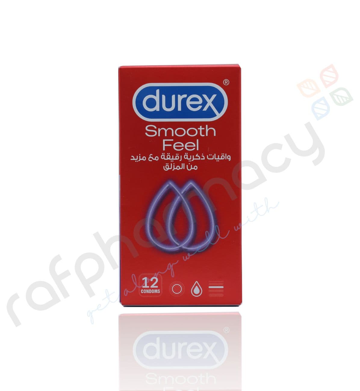 Durex Feel Smooth Condom 12S'#Rh808