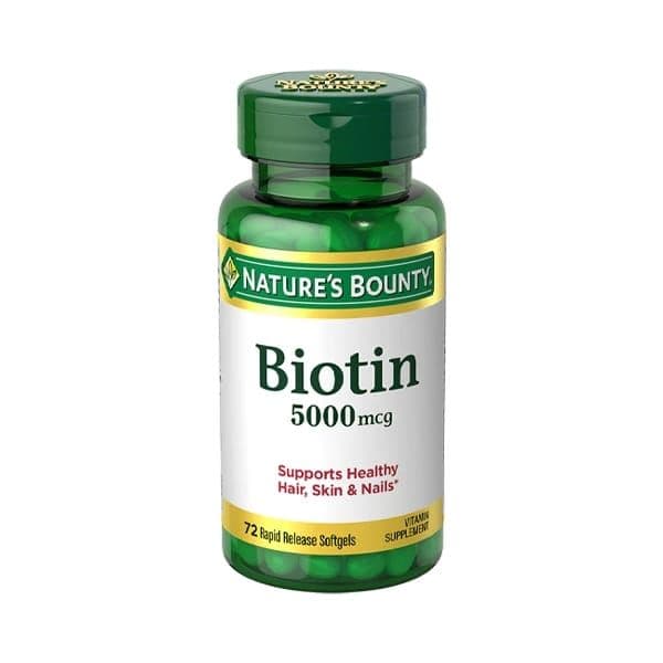 Nb Biotin 5000Mcg Softgel 72 S