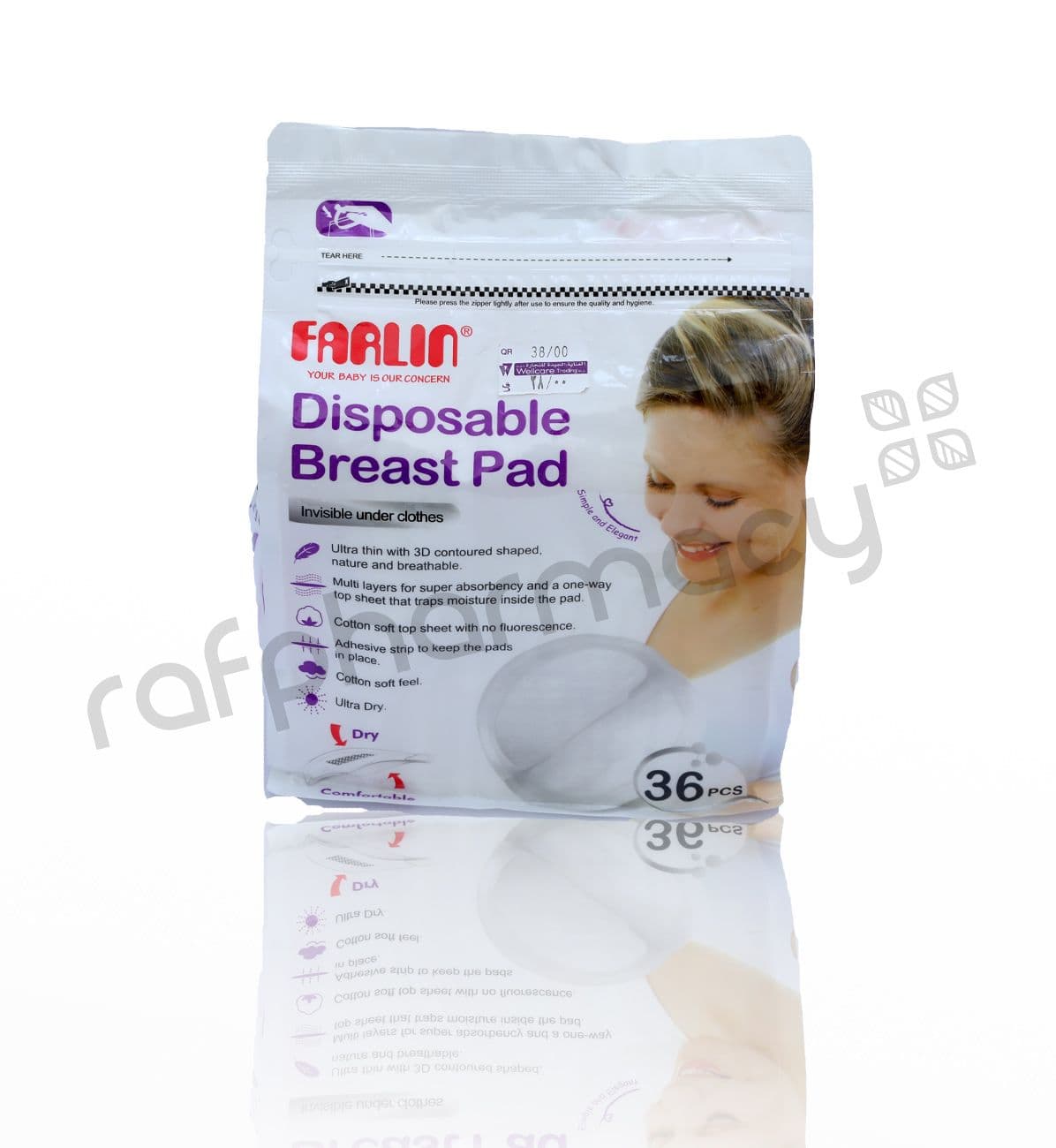 Farlin Disposable Breast Pad BF-634A (Item #18263)