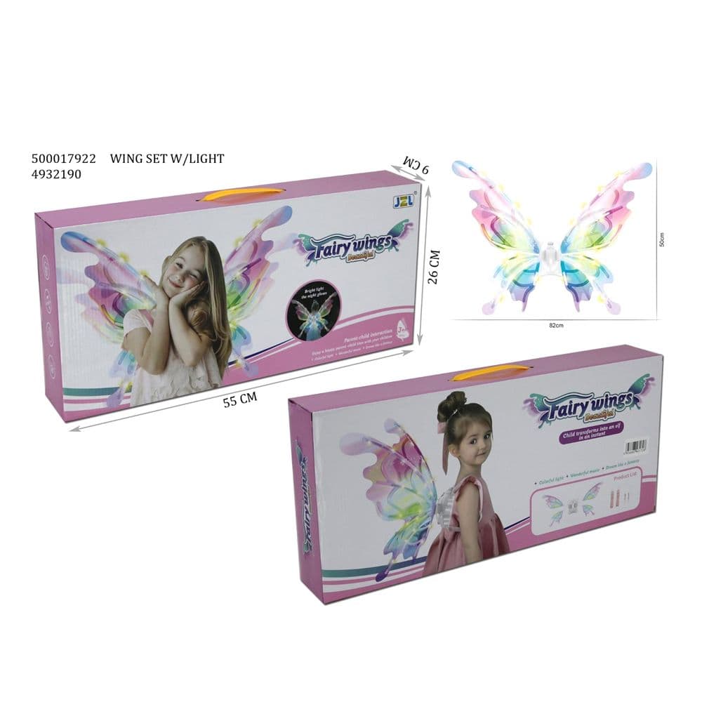 Fairy Beautiful Wings Set With Colorful Light No.3610 No.17488