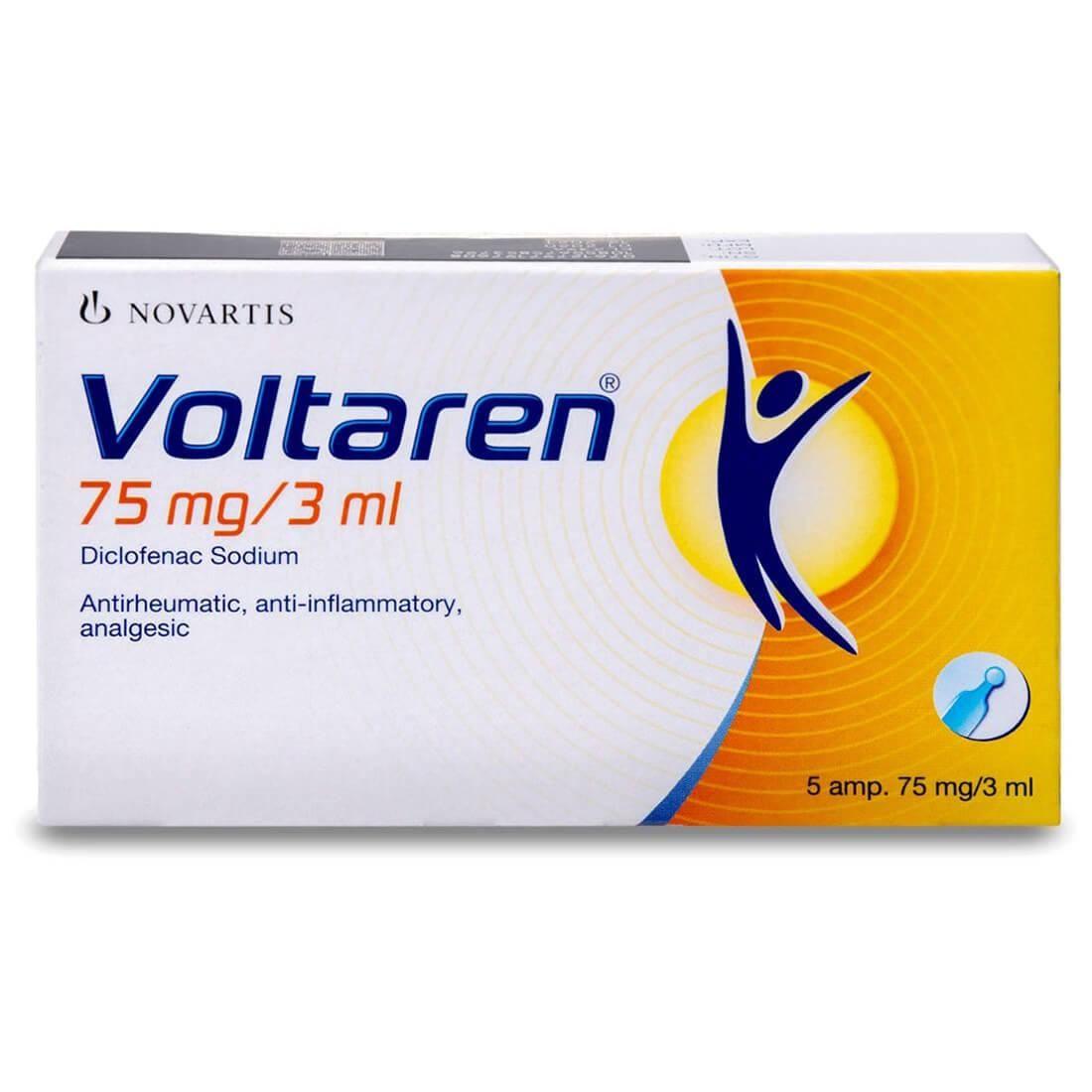 Voltaren 75Mg Amp 5'S