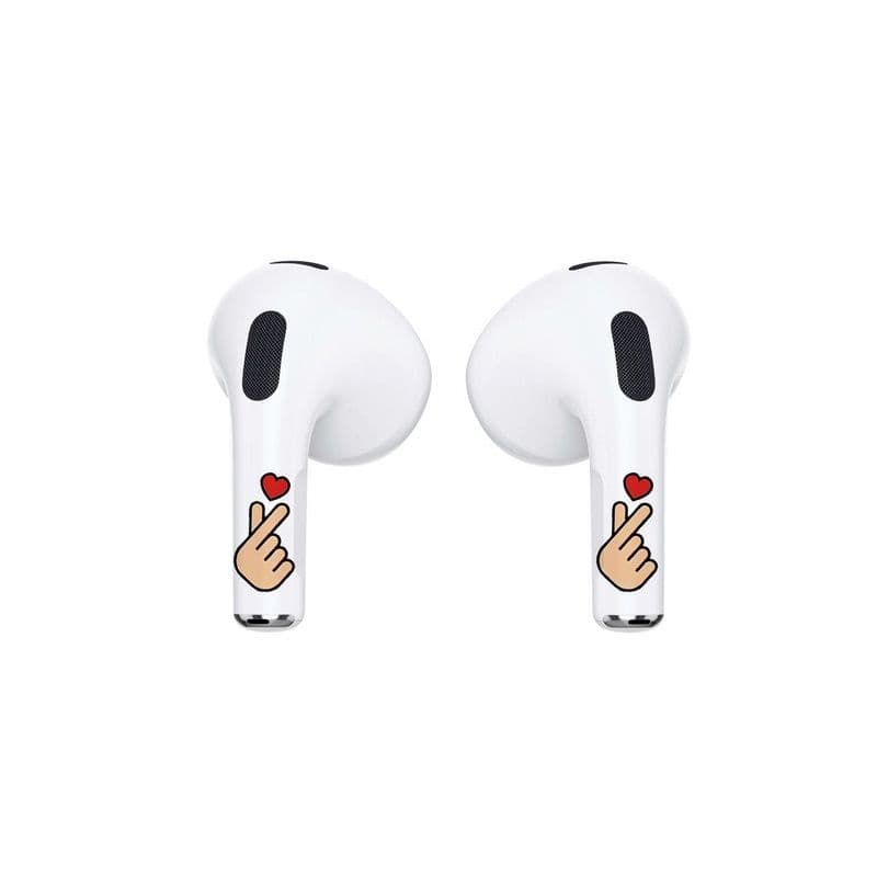 Hyphen Artpods Skin With Applicator - Airpods (3Rd Gen) - Heart