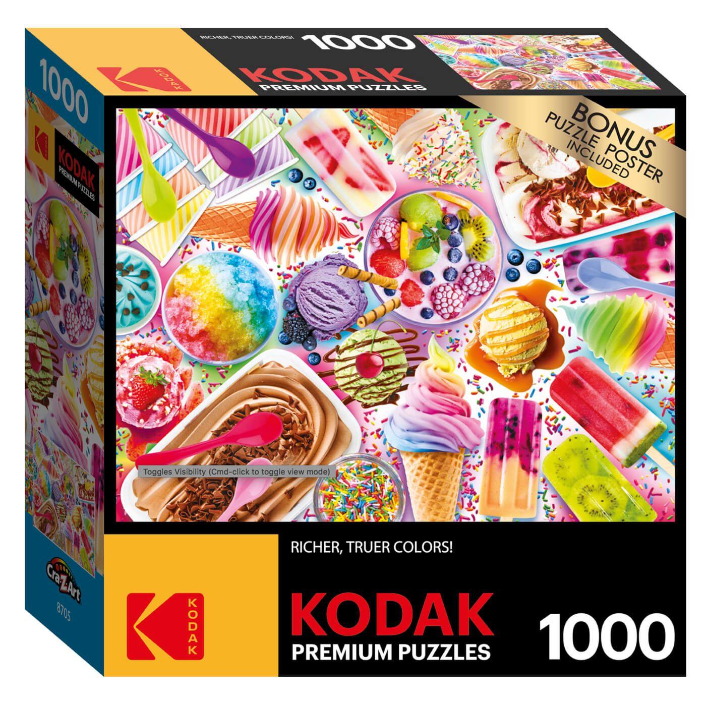 Kodak Puzzle (1000 Pieces, Styles May Vary)