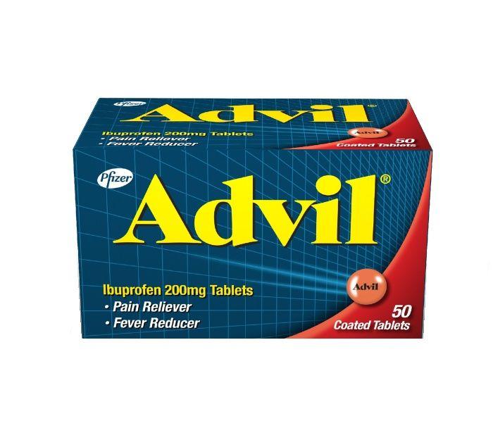 Advil 200Mg Tab 50'S 00Pm