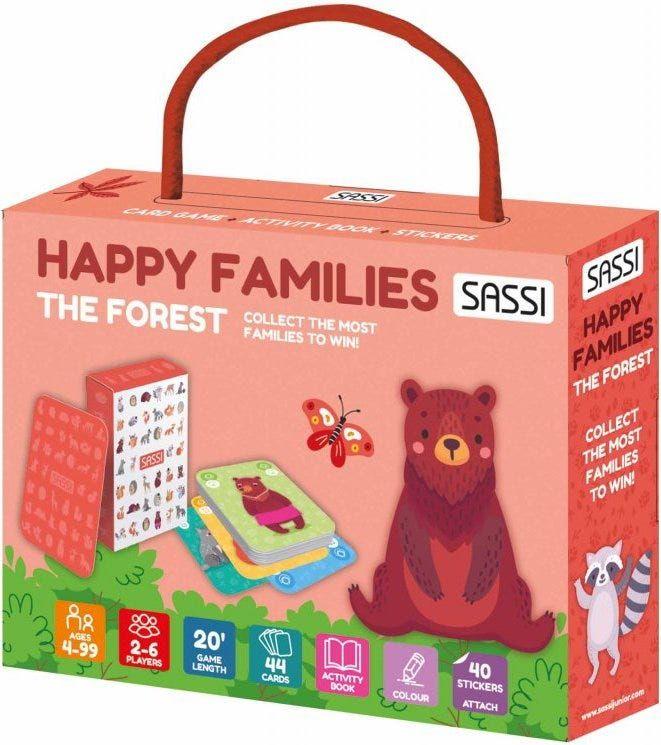 Card Games - Happy Families. The Forest