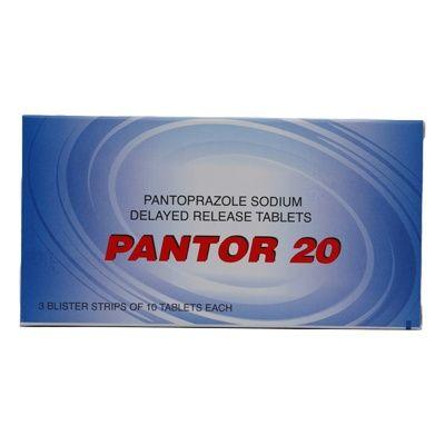 Pantor 20 Mg Tab 30 S