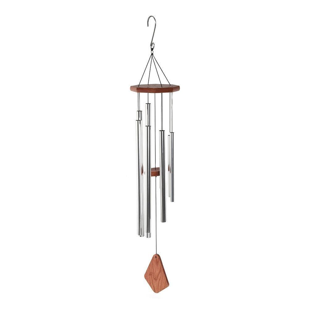 Concerto Tunes Wind Chime, Silver & Brown Â€“ 112 Cms