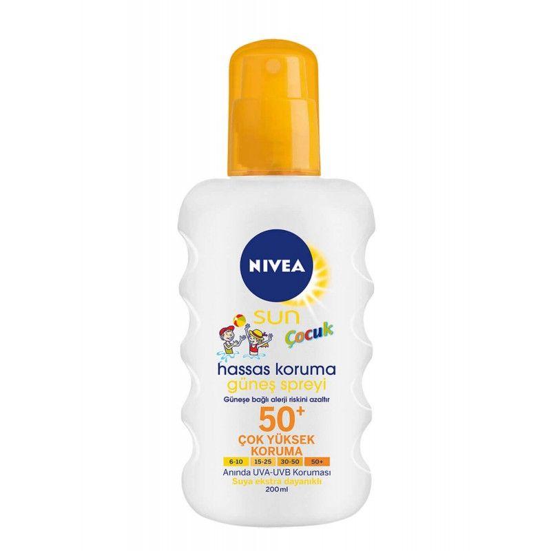 Nivea Sun Kids Protect & Sensitive Spf50+ -200Ml