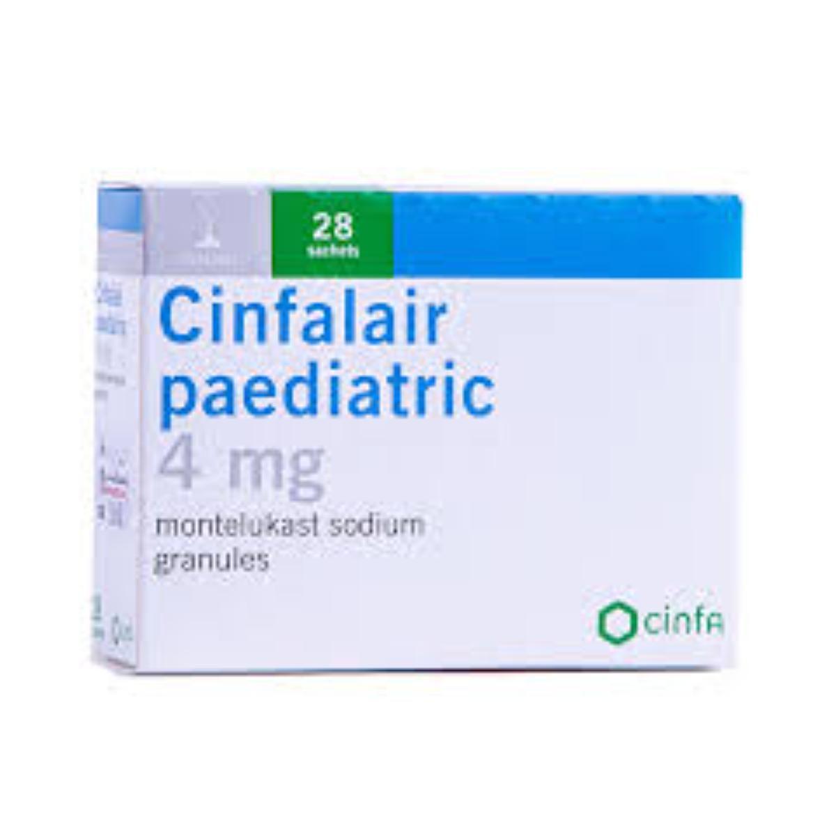 Cinfalair Paediatric 4Mg 28Sachets