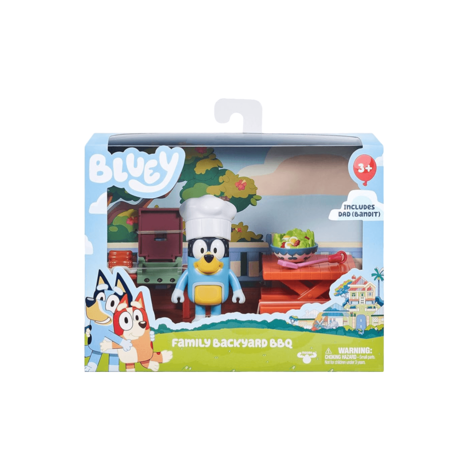 Bluey S3 Mini Playset - Family Backyard Bbq