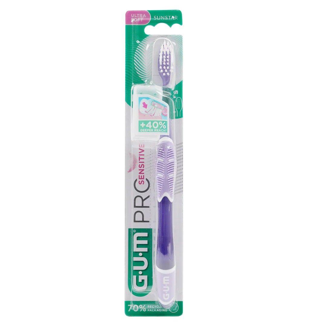 Gum 510 Sensitive Ultra Soft Compact T/b