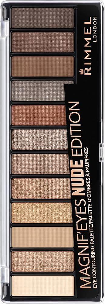 Rimmel London Magnif'Eyes Eye Contouring Palette 001 Nude Edition 14.2 Gm