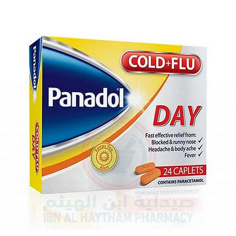 Panadol Cold & Flu Day Tablets 24'S