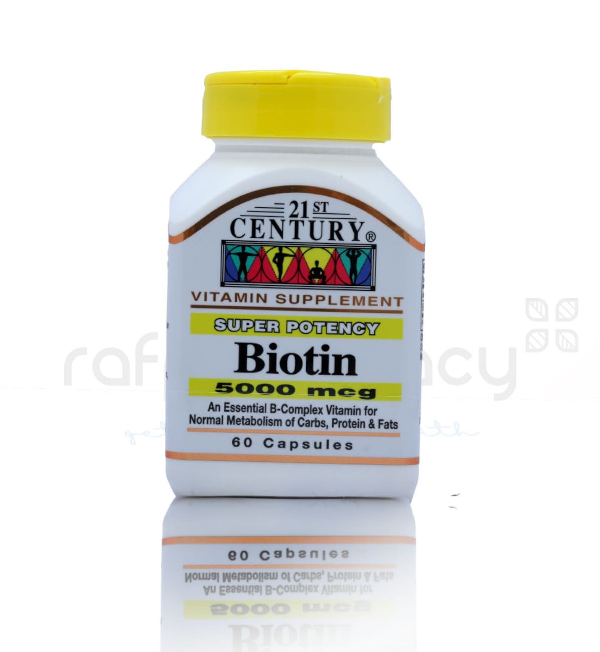 21St Ch Biotin 5000Mcg Capsules 60'S