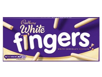 Cadbury Fingers White Chocolate 114G