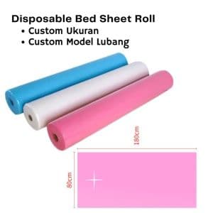 Vip Disposable Bed Roll Sheet Blue