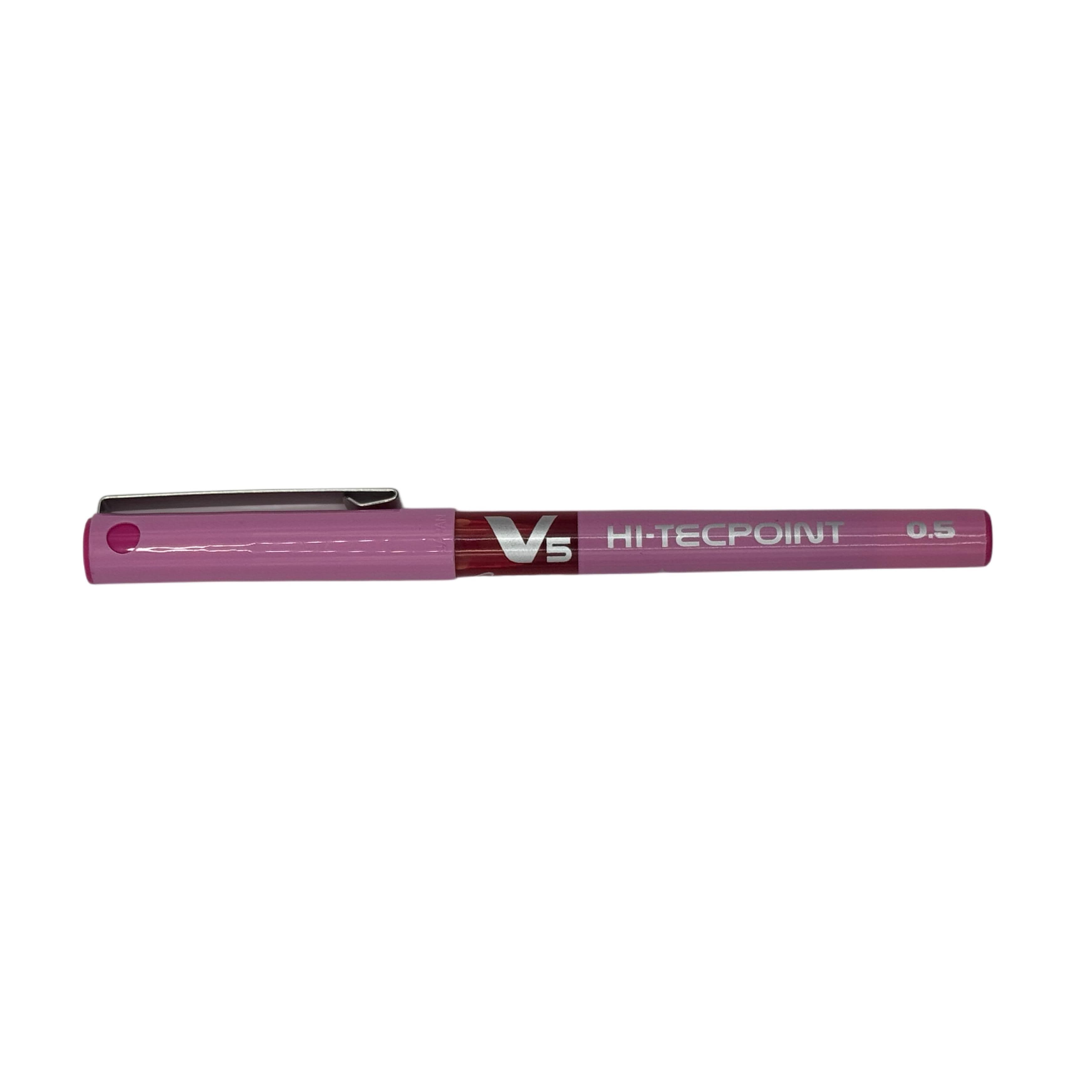 Pilot Hi-Tecpoint V5 Pen (Pink, 0.5Mm)
