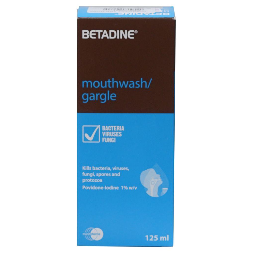 Betadine Gargle & Mouthwash 125Ml-