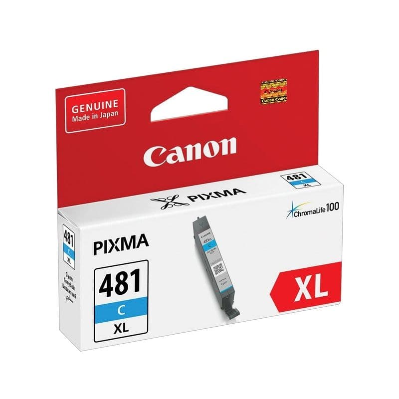 Canon Cli-481Xl High Yield Cyan Ink Cartridge