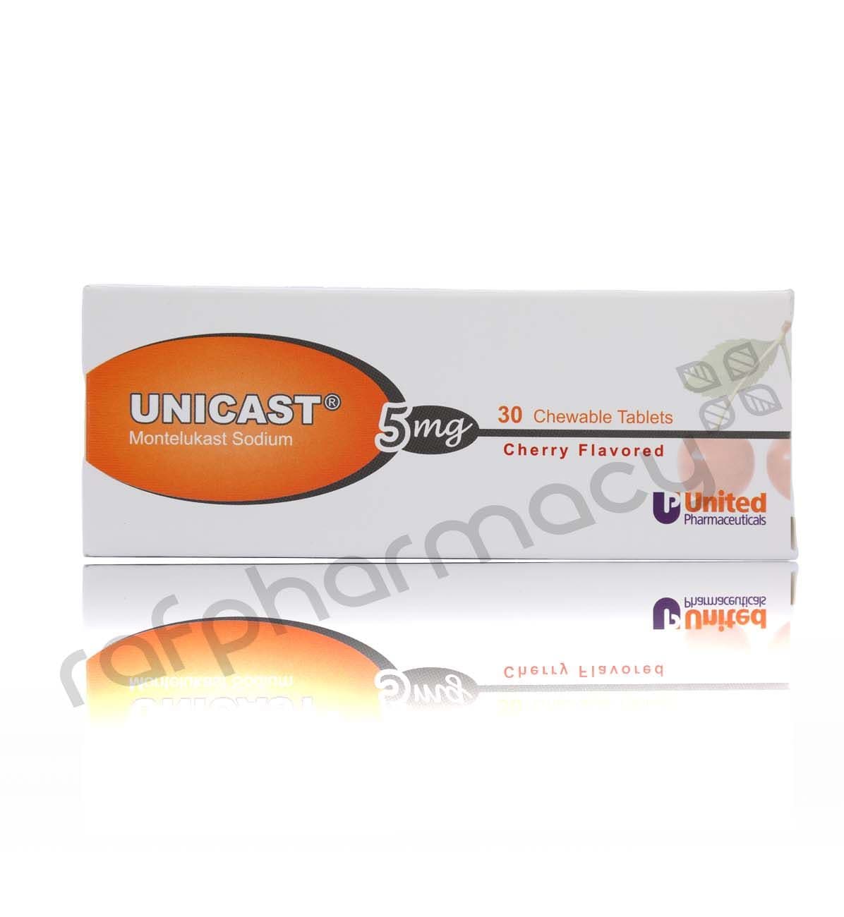 Unicast 5Mg Chew.Tab 30'S