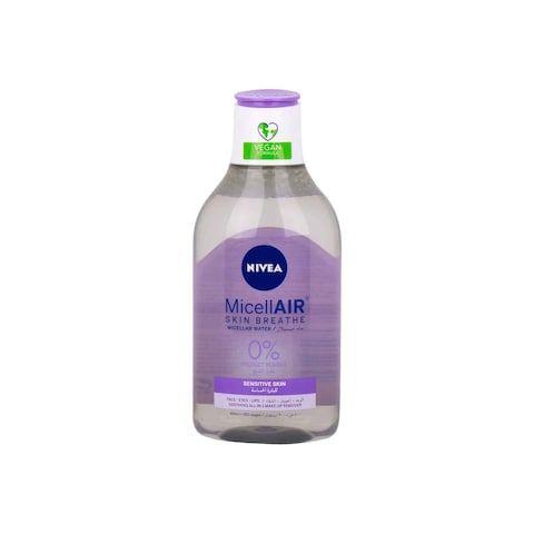 Nivea Makeup Remover Micellair Sensitive Aminoacid 400Ml