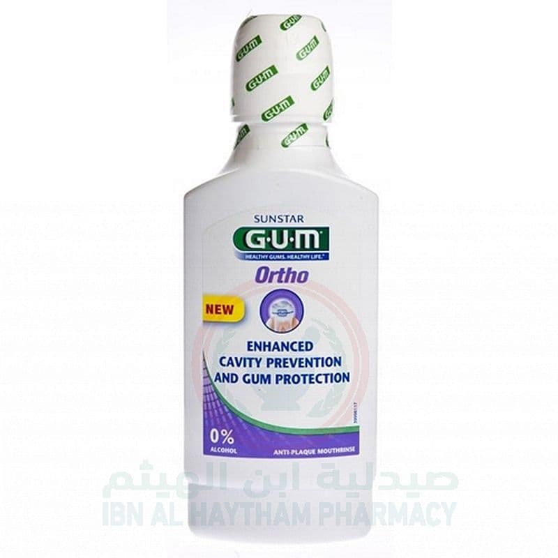 Gum Ortho Mouth Rinse 300Ml