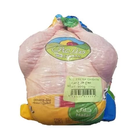 Mazzraty Fresh Whole Chicken 900G