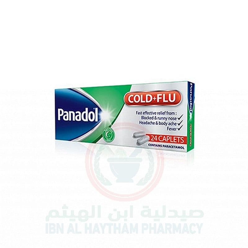 Panadol Cold & Flu Green 24'S