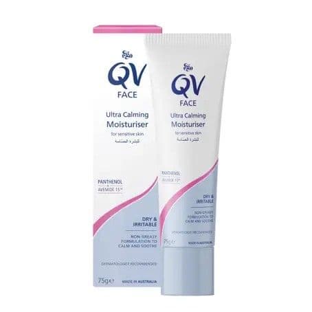 QV Face Ultra Calming Moisturiser Dry & Irritable 75Gm