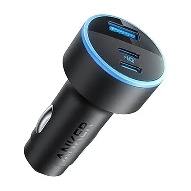 Anker 335 Car Charger Adaptor 67W, 1 Usb-A And 2 Usb-C Port - A2736