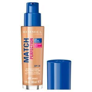 Rimmel London Match Perfection Foundation 402 Bronze 30 Ml