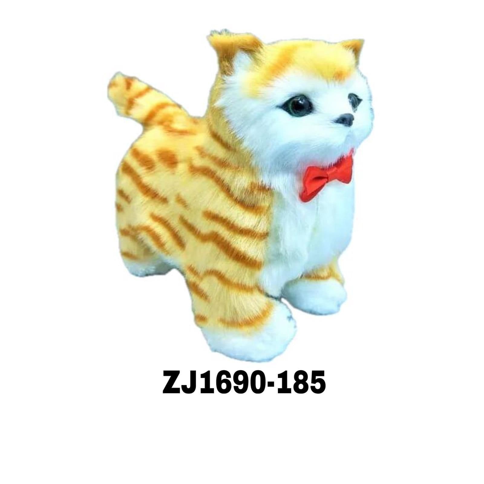 Cat Toy With Simulation And Sound (Brown & Yellow Colour) Zj1690 - 185