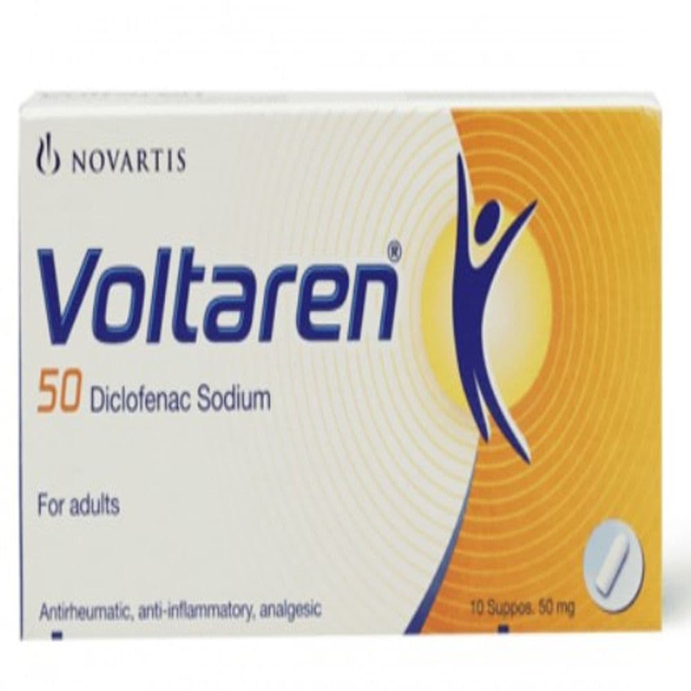 Voltaren 50 Mg 20 Tablets