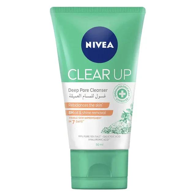 Nivea Clearup Deep Pore Clean 50Ml