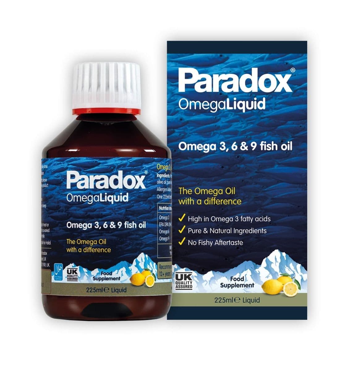 Paradox Omega 3,6,9 Liquid Fish Oil 225Ml No.12808