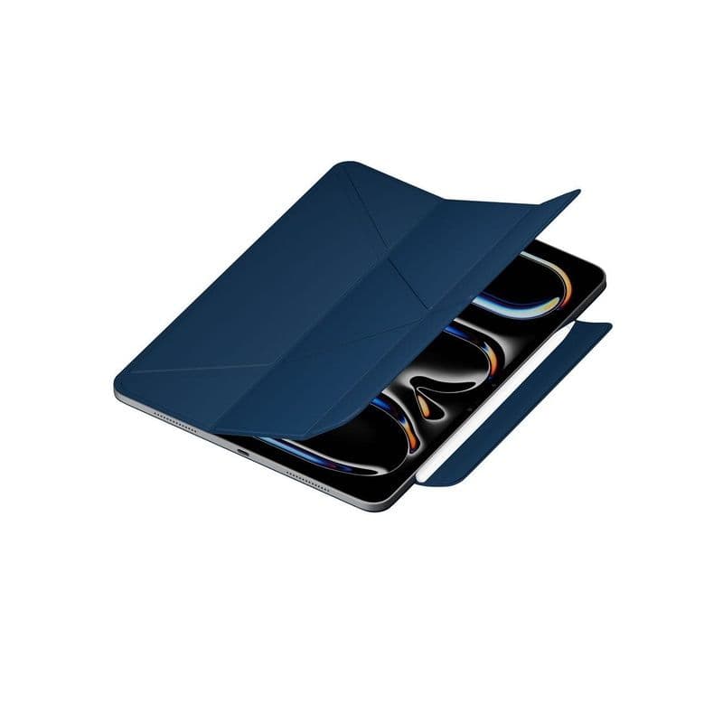 Hyphen  Smart Origami Folio Case - Ipad 13" Pro (M4) 2024 -  Navy Blue