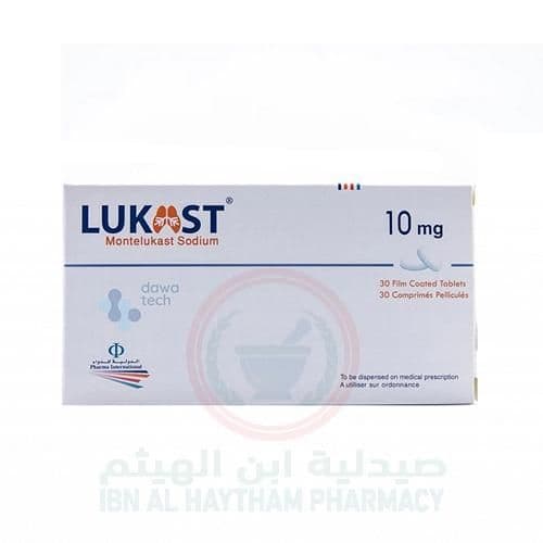 Lukast 10Mg Tablets 30'S