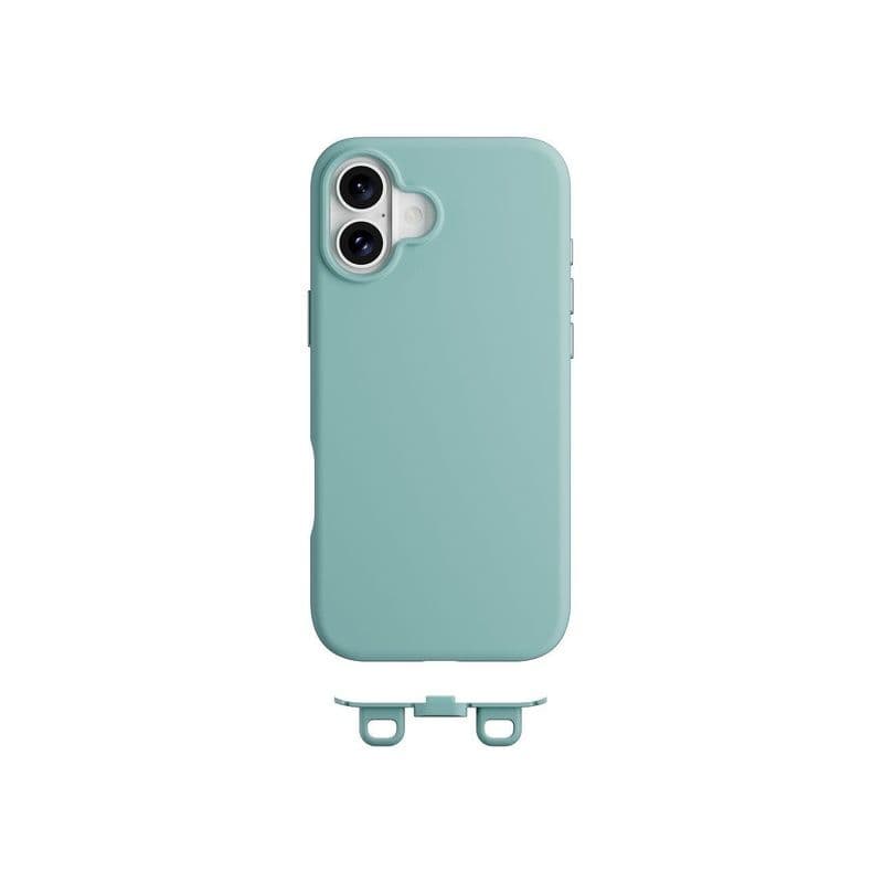 Mageasy Vibrant Magsafe Shockproof Protective Case For 2024 Iphone 16 6.7, 16 Feet Drop Protection Aqua