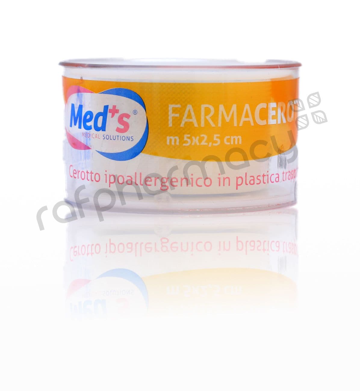 Med Plus Transparent R/Plaster (5m x 2.5cm) (#851, #20821)