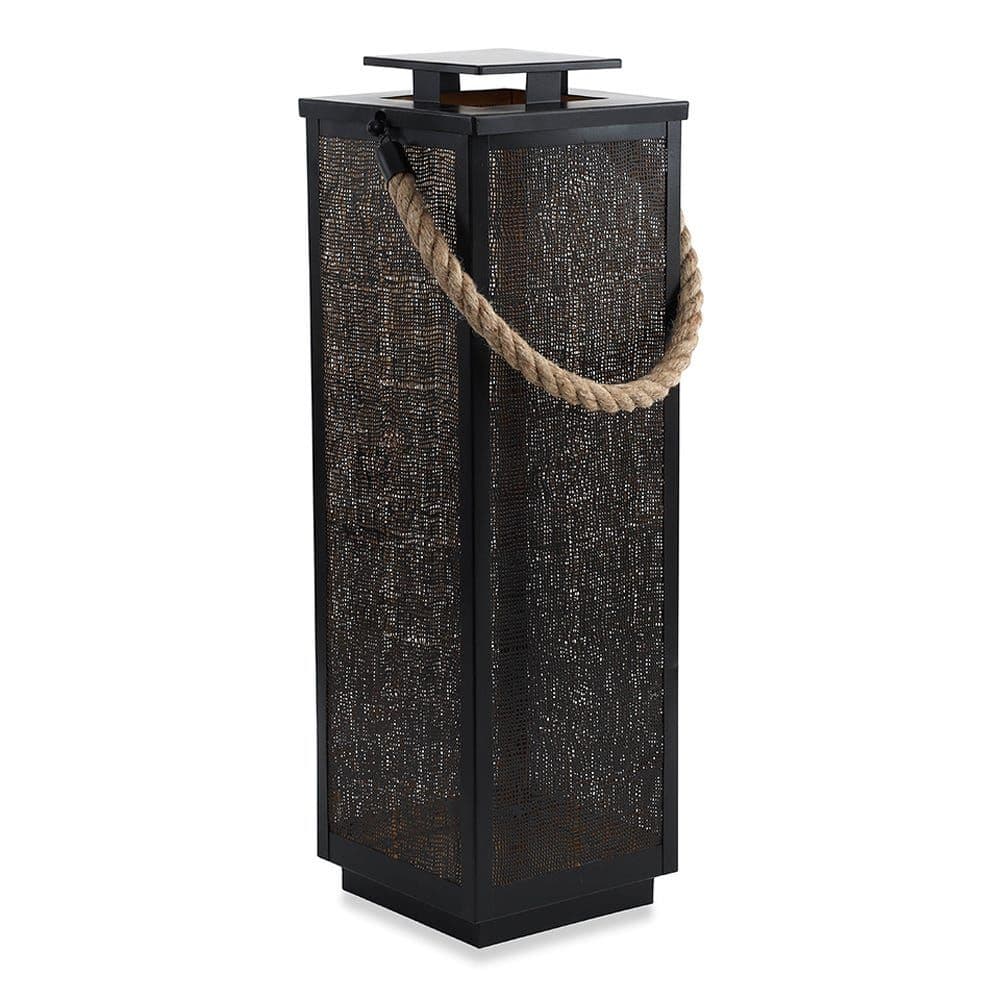 Jasper Lantern, Black - Large, 20X67 Cm