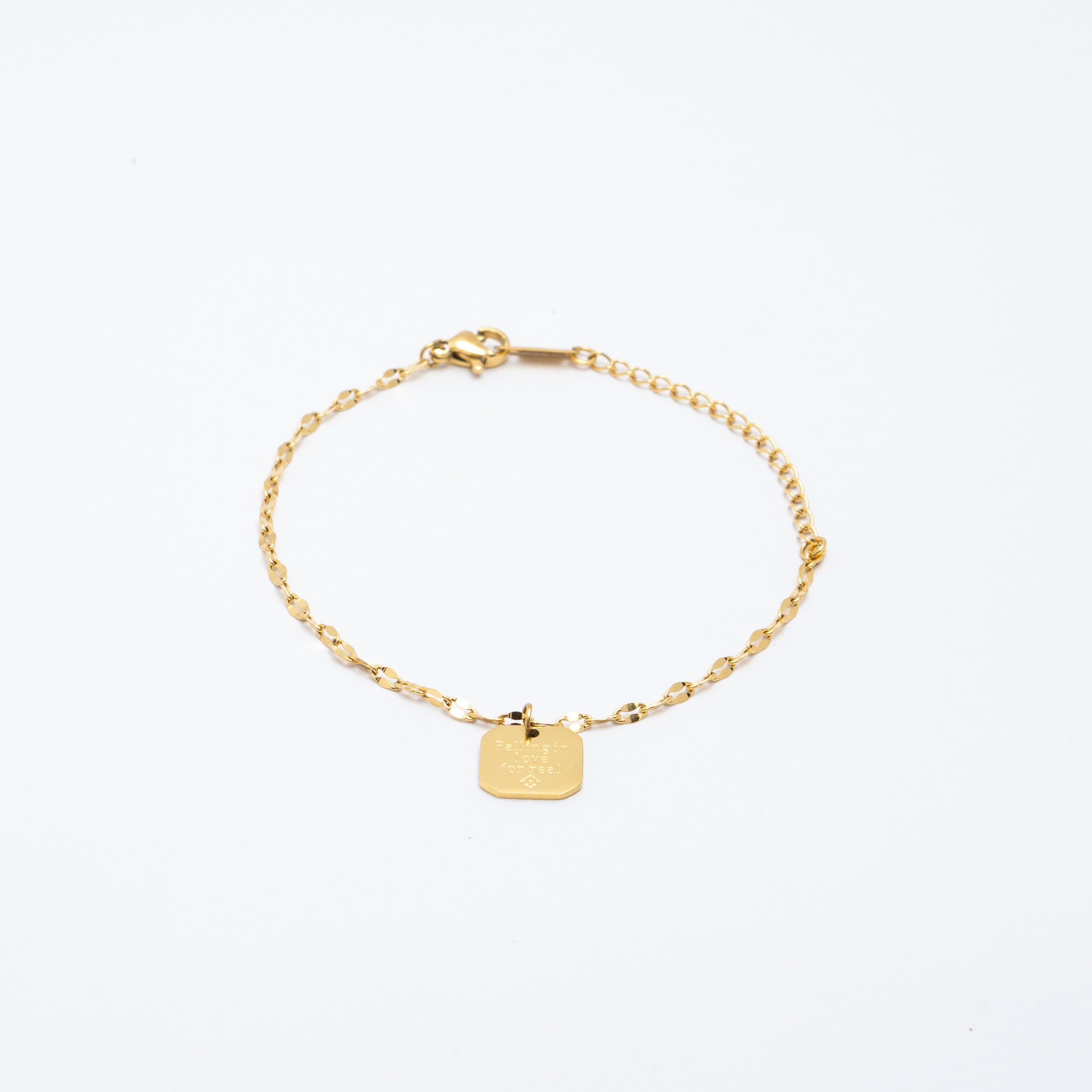 Square Pendant Bracelet