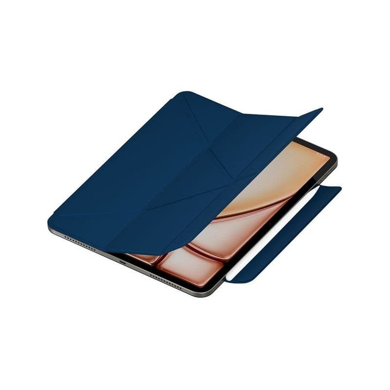 Hyphen Smart Origami Folio Case - Ipad 13" Air (M2) 2024 - Navy Blue