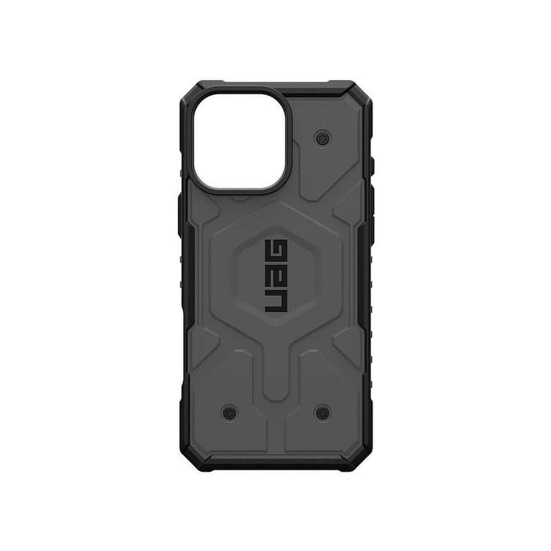Uag Pathfinder Magsafe Iphone 16 Pro Max Silver,8 Ft/5.4 Meters Drop Protection,Elevated, Co-Molded