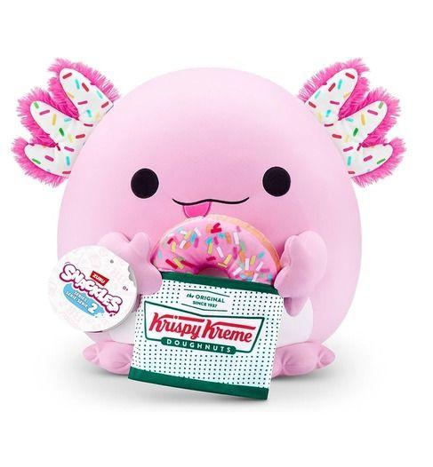 Zuru Snackles Plush 16"Series 2 - Plush 16" Axolotl & Krispy Kreme