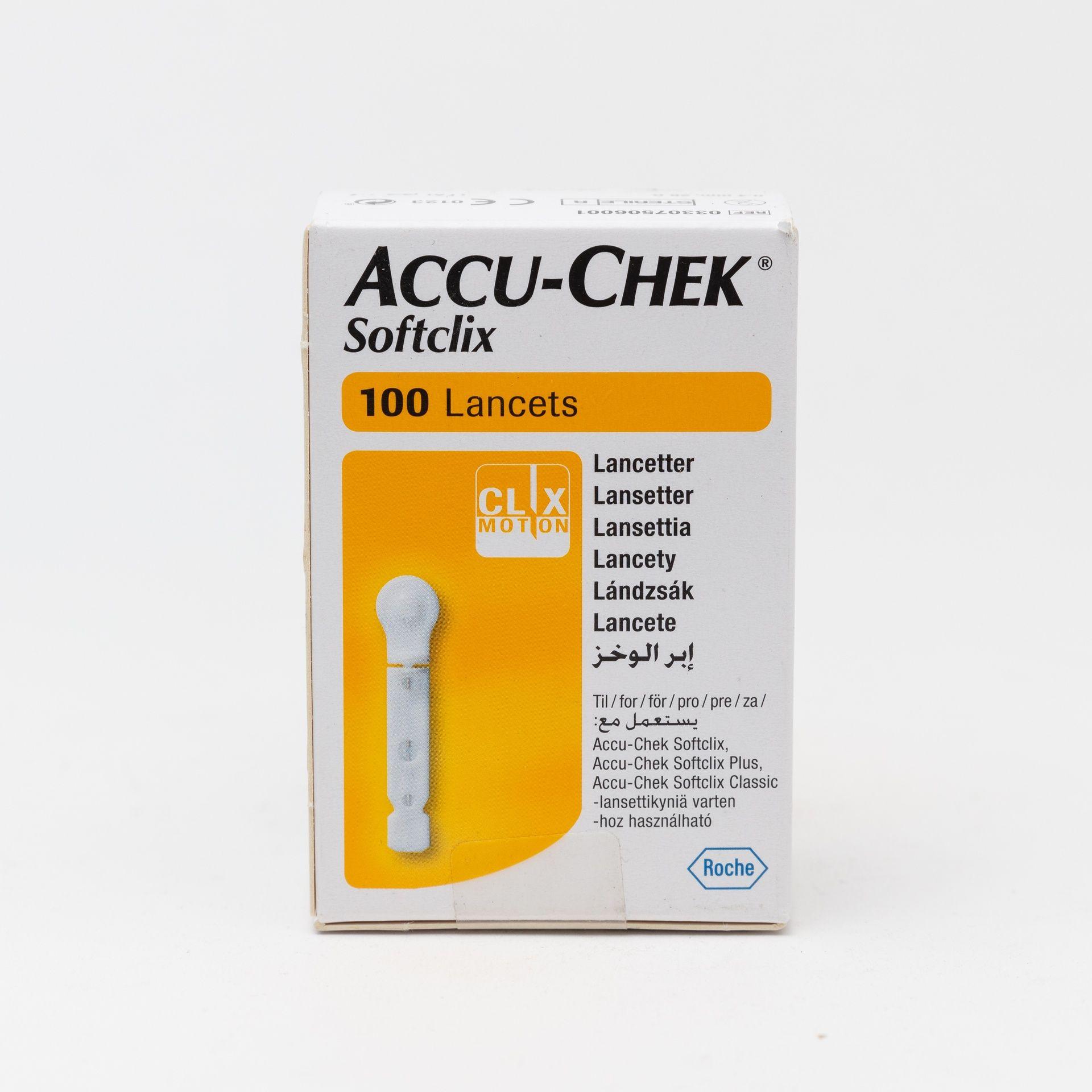 Accu-Chek Softclix Lancet 100'S-