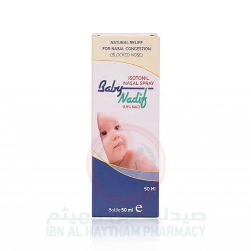 Baby Nadif Isotonic Nasal Spray 50Ml