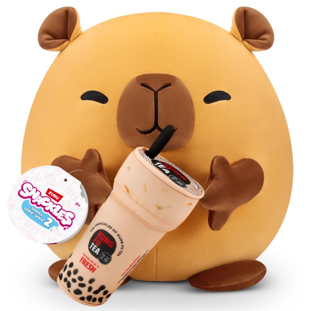 Snackles 16" Capybara (Kung Fu Tea Bubble Tea)