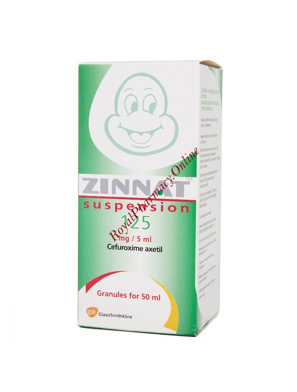 Zinnat Suspension 125Mg 50Ml